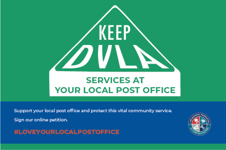 Prevent Government Removing DVLA Services From The Post Office From   DVLA Email Image 